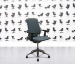 refurbished vitra meda desk chair polished aluminum paseo