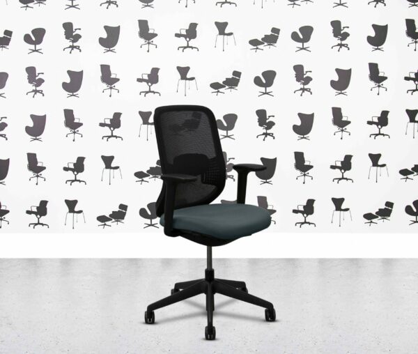 refurbished orangebox do black frame and lumbar with tilt limiter paseo