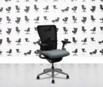 refurbished haworth zody desk chair full spec painted frame 4d arms paseo