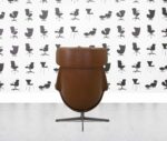 refurbished walter knoll by eoos armchair tan leather