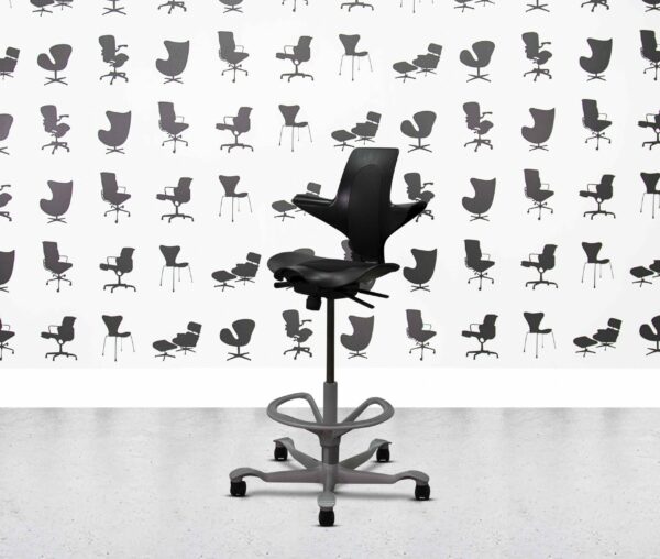refurbished hag capisco puls 8010 stool black