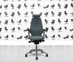 refurbished flokk rh logic 400 chair high back with headrest multi colours
