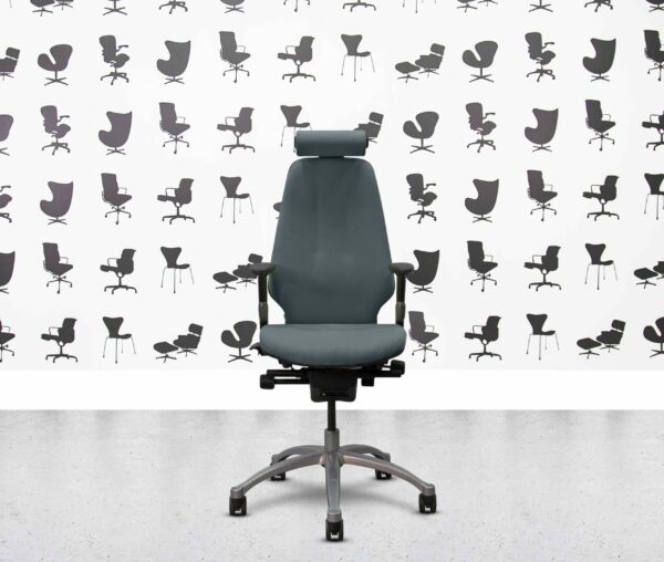 refurbished flokk rh logic 400 chair high back with headrest multi colours