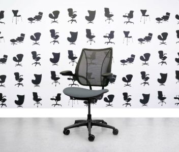 HOMEPAGE 2 refurbished humanscale liberty task chair black frame multi colour