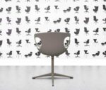 refurbished fritz hansen rin conference chair white frame apple fabric