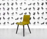 refurbished allermuir quincy honey yellow shell