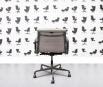 refurbished vitra ea217 chrome frame white leather