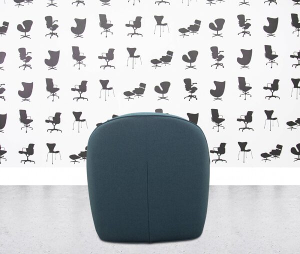 refurbished fursys stone armchair blue munsell
