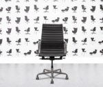 refurbished herman miller charles eames ea337 polished aluminium black