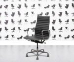 refurbished herman miller charles eames ea337 polished aluminium black