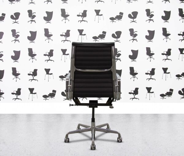 refurbished herman miller charles eames ea337 polished aluminium black