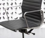 refurbished herman miller charles eames ea337 polished aluminium black