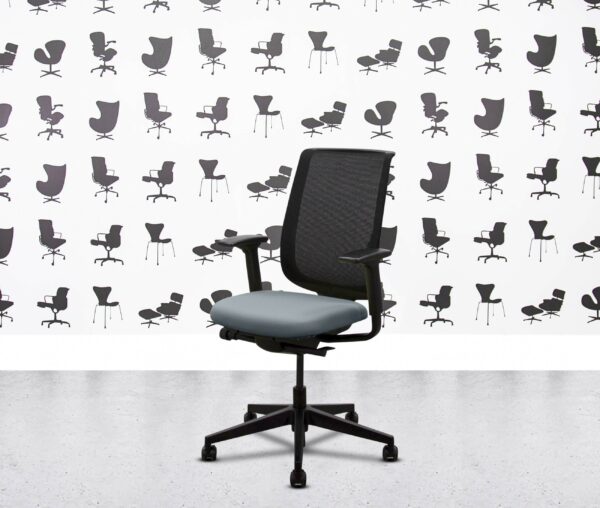 refurbished steelcase reply air task chair no lumbar multi colour