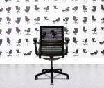 refurbished steelcase think v2 black frame multi colour