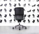 Refurbished Senator Evolve - Black Mesh Back - Polished Aluminium - Multi Colour3