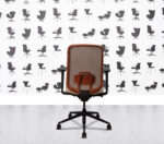 Refurbished Boss Design - Sia Task Chair - Black Frame and Base - Rose Beige Seat and Mesh2