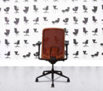 Refurbished Boss Design - Sia Task Chair - Black Frame - Orange Mesh and Seat3