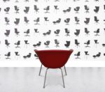Refurbished Arper Duna 02 - Red Leather