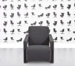 Refurbished Cassina Utrecht Armchair - Grey Fabric