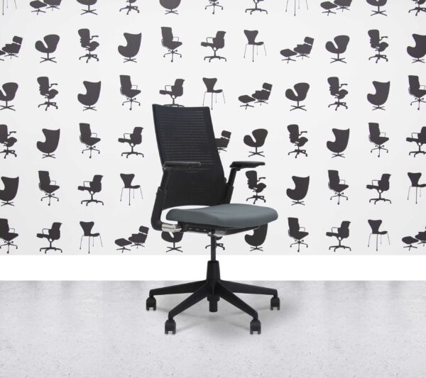 Refurbished Ahrend 2020 Extra Verta FULL SPEC - Black Frame - Multi Colour - paseo