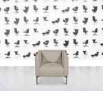 Refurbished Living Divani Easy Lipp Armchair - Beige Fabric