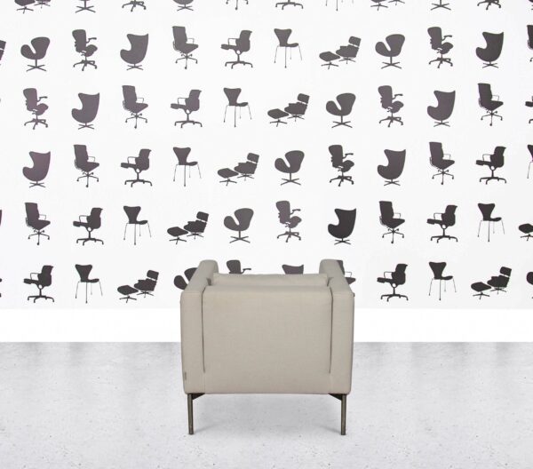 Refurbished Living Divani Easy Lipp Armchair - Beige Fabric