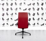 Refurbished Brunner Fina Soft High Back Chair - Red Leather