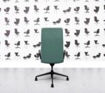 Refurbished Brunner Fina Soft High Back Chair - Turquoise Leather