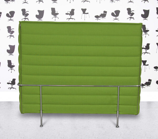 Refurbished Vitra Alcove High Back Sofa - 2 Seater - Emerald Fabric