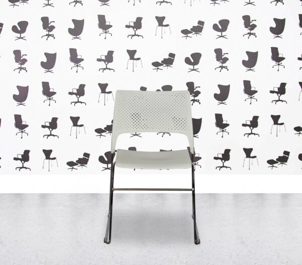 Refurbished Orangebox Cors Stacking Chair - White