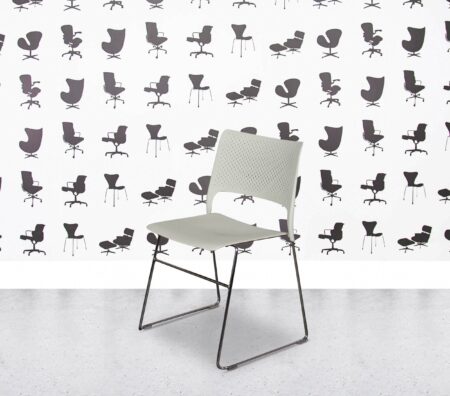 Refurbished Orangebox Cors Stacking Chair - White