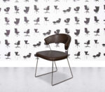 Refurbished Calligaris New York - Dining Chair - Brown Leather