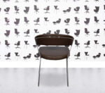 Refurbished Calligaris New York - Dining Chair - Brown Leather