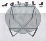 Refurbished Walter Knoll MR Coffee Table - Glass Top