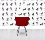 Refurbished Erik Jørgensen EJ11 - Cocktail Chair - Red