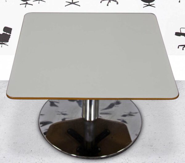 Refurbished Allermuir Classic - Low Level Table - White Square Top