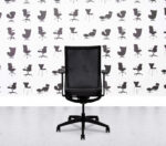 Refurbished Sedus Quarterback Task Chair - No Lumbar - Full Black