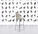 Refurbished Vitra HAL Stool High - White Shell