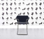 Refurbished Walter Knoll Cesca - Navy Blue Leather