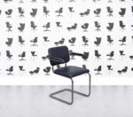 Refurbished Walter Knoll Cesca - Navy Blue Leather
