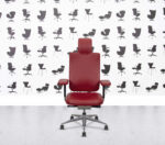 Refurbished Vitra HeadLine Office Chair - Red Leather