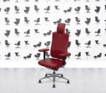 Refurbished Vitra HeadLine Office Chair - Red Leather
