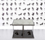 Refurbished Minotti Square Table - Marble Top