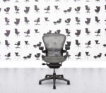 Refurbished Herman Miller Aeron Size B Classic Version - FULL SPEC - Glacier Mesh - Lumbar Support