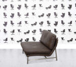 Refurbished fritz hansen lissoni Single Seater - Chocolate Leather