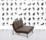 Refurbished fritz hansen lissoni Single Seater - Chocolate Leather