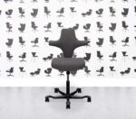 Refurbished HAG Capisco 8126 Flat Seat - Grey Fabric