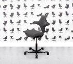 Refurbished HAG Capisco 8126 Flat Seat - Grey Fabric