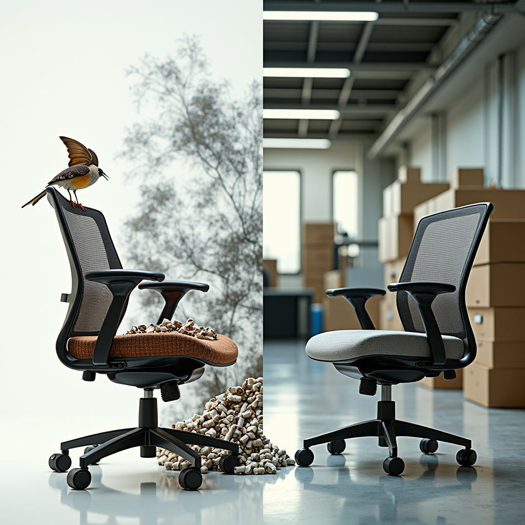New vs. Refurbished Office Chairs: The 5 Carbon Footprint Breakdown