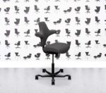 Refurbished HAG Capisco 8126 Flat Seat - Grey Fabric